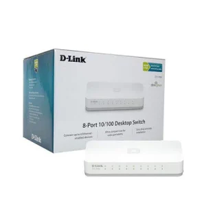 D-Link DES-1008C 8-Port 10/100 Mbps Unmanaged Switch