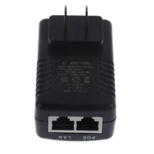 24V 1A Wall Plug POE Ethernet Adapter