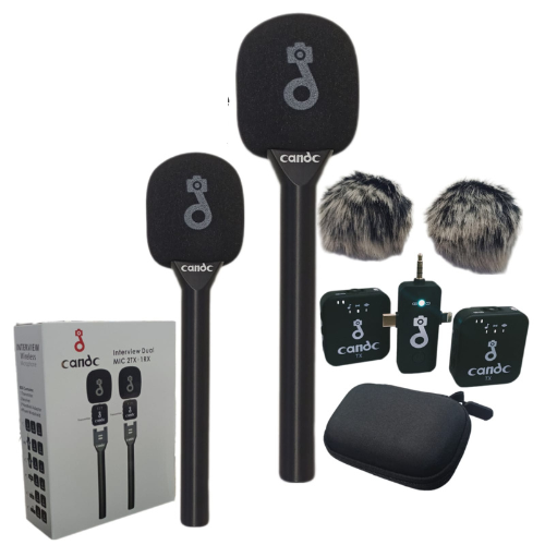 CandC Interview Dual Mic 2TX + 1RX